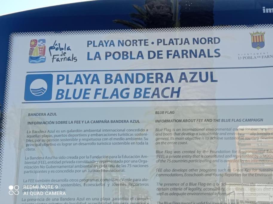 Apartamento Playa Playa Pobla de Farnals Eksteriør bilde